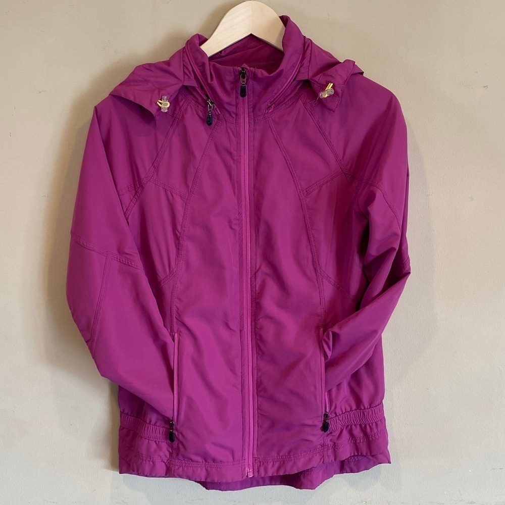 Kyodan Lightweight Workout Hooded Jacket Small Fuchsia
